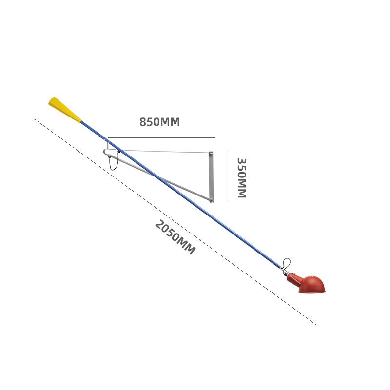 Italian Flos 265 Mid-Century Industrial Swing Arm Wall Lamp - Minimalist Design for Living Room or Reading Nook