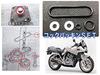 No Brand Suzuki Fuel Cock Gasket Repair Set GSX250S GSX400S Impulse GS250FW/FWS (GJ71A) Katana GJ76A GK77A GK79A Savage 400/LS400 O-ring Rubber S