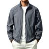 Men's Lightweight Outdoor Sun Protection Jacket Breathable Quick Dry Running Hiking Windbreaker Skin Protection Coat