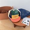 With Sherpa Earflaps Infant Trapper Hat Patchwork Corduroy Ski Hat Vintage Winter Cap  Toddlers