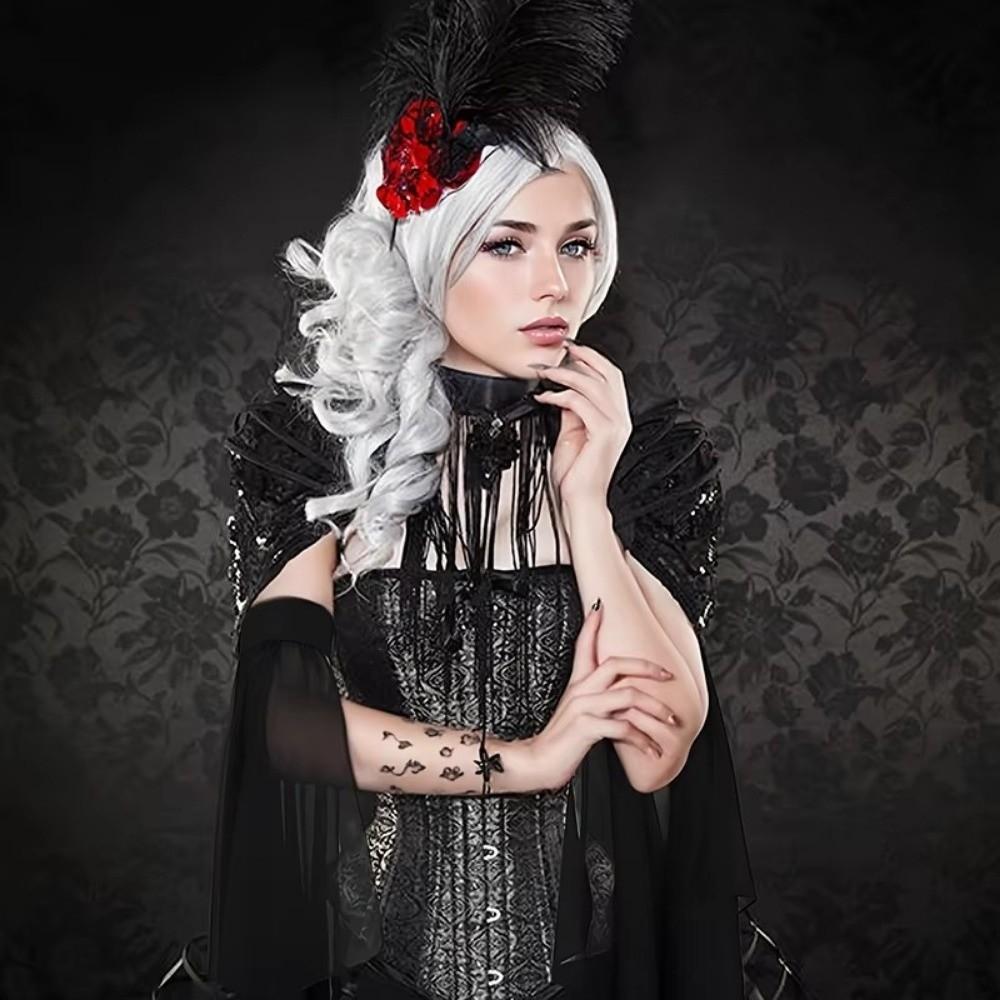 1Pair Thin Sunscreen Sleeves Breathable Chiffon Victorian Sleeve Bridal Dress
