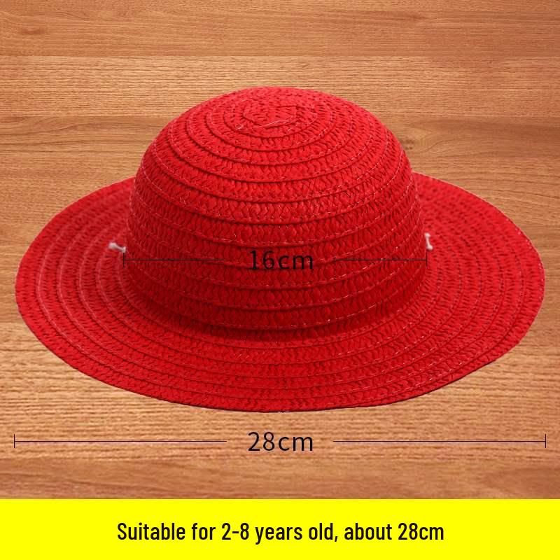 Child's DIY Painted Straw Hat Kit - Creative Art & Coloring for Kindergarten