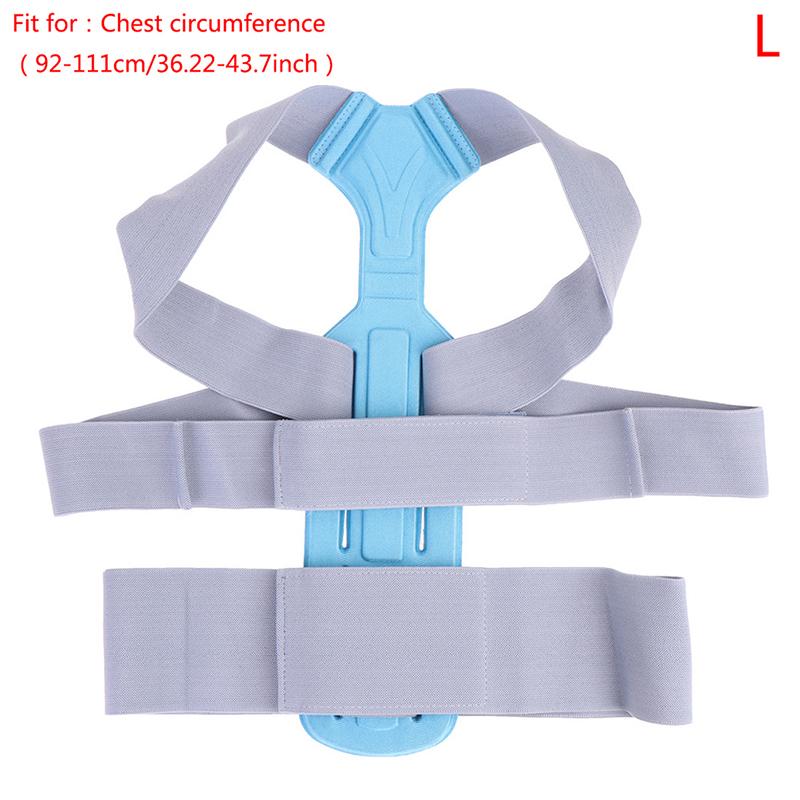 

SL Невидимый корректор осанки груди, сколиоза, корсет для спины, коррекция пояса позвоночника L серый