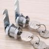 Drawer Lock with 2 Keys Heavy Duty Zinc Alloy Universal File Cabinet