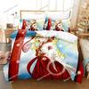 3D Printed Anime Revue Starlight Bedding Set Duvet Cover Bedroom Comforter Single Twin King _Size Quilt Cover Home Textiles