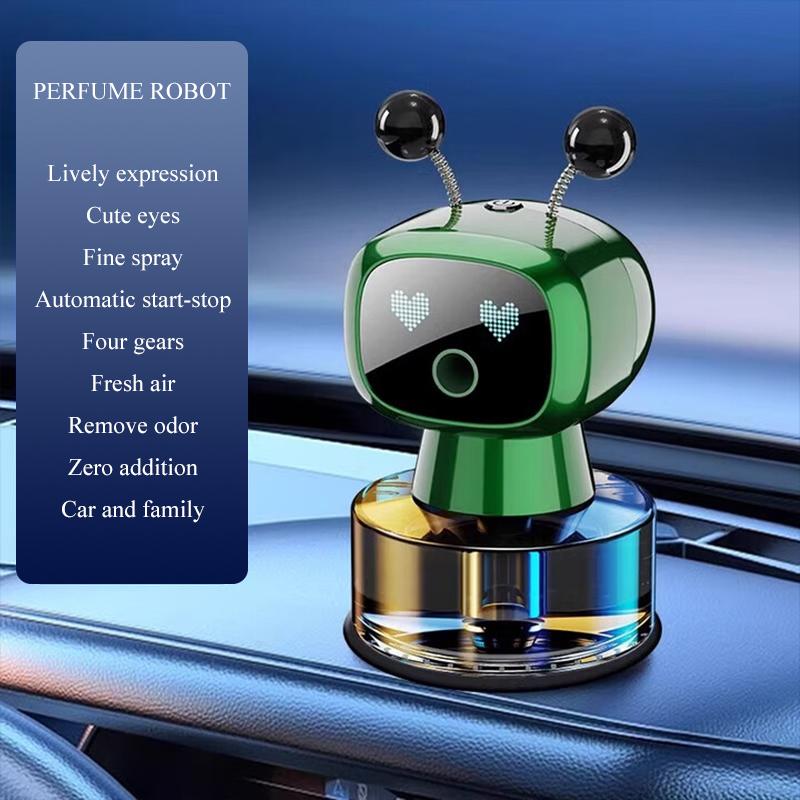 Odorizant Auto Robot Inteligent Reîncărcabil Parfum Difuzor Auto Odorizant Aromaterapie Parfum Accesorii Universale
