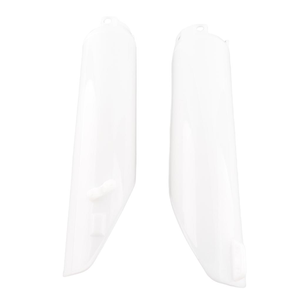 Motocycle Fork Guard Protector White Front Shock Guard Cover Replacement for CR125 CR250 CE500 CRF450 CRF 250