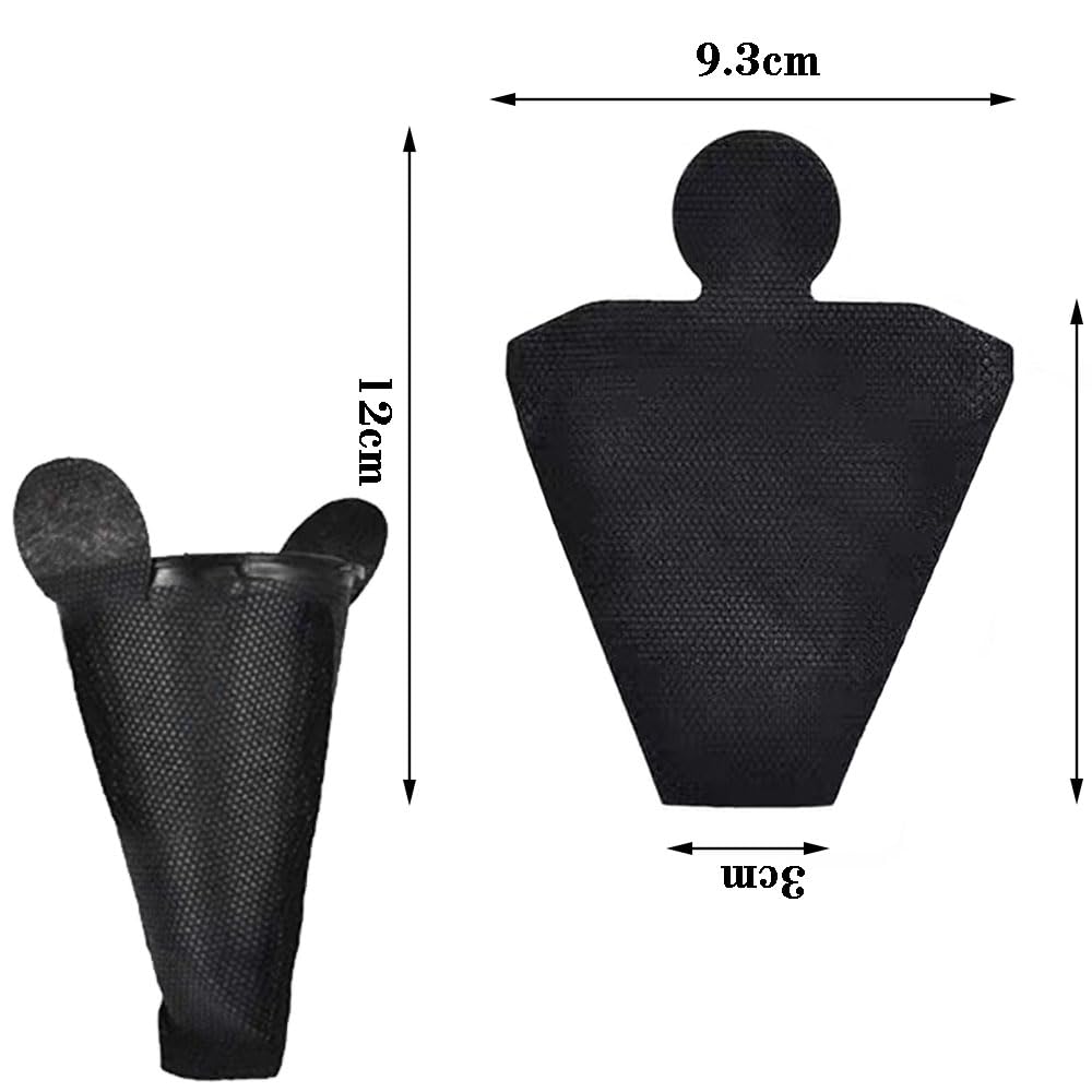 Hoover Filter Hoover Filter Dust Collection Filter Futon Cleaner Dust Removal Filter Vacuum Cleaner Accessories for 25 Pieces Black Dust Collection