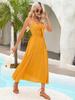 Cotton Summer Suspender Vacation Beach Dress Female High Waist Fairy Dress