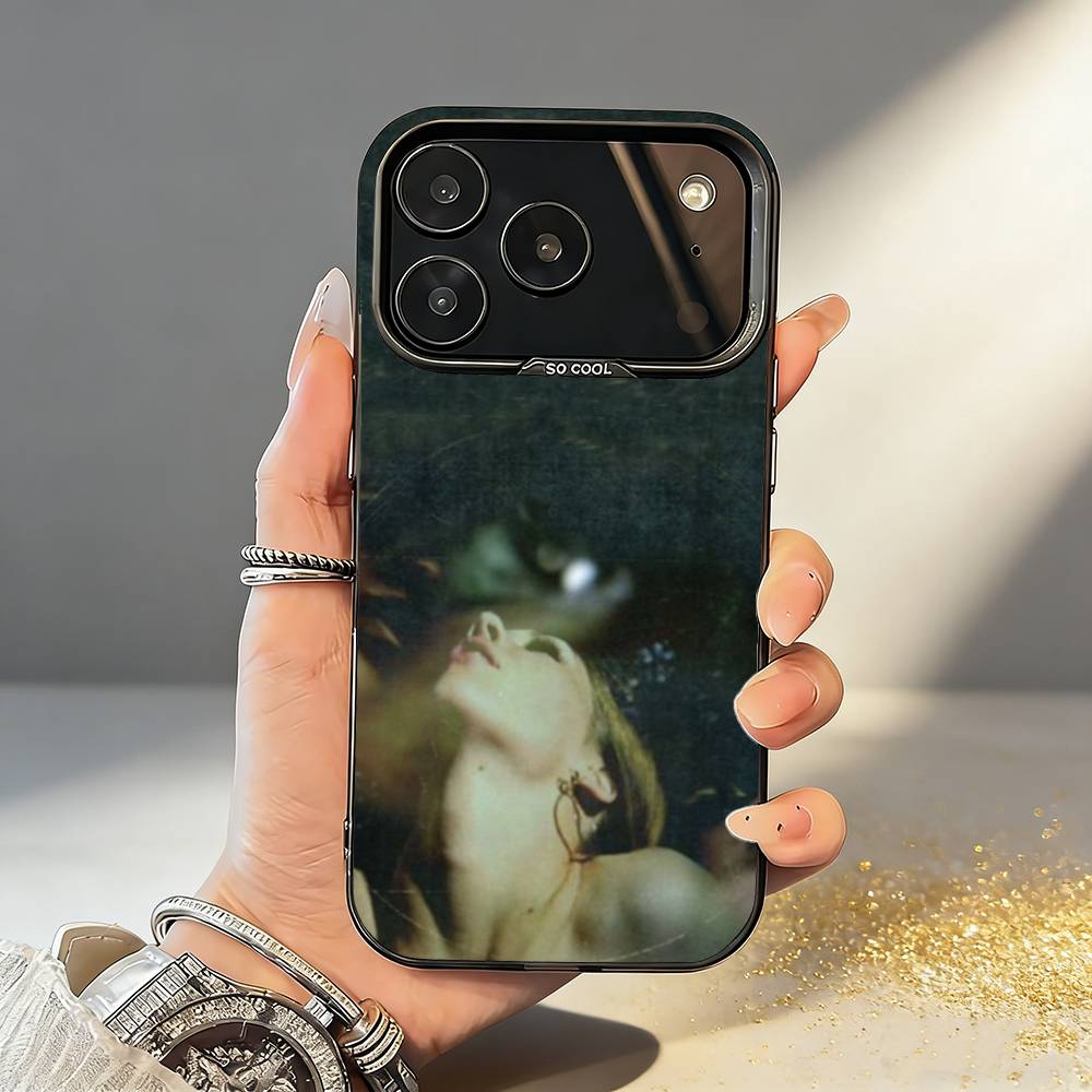 R-Rock B-Band Deftones Phone Case For iPhone17 16 15 14 13 12 Pro Max Grey Black Matte Laser Metallic Aurora Funda