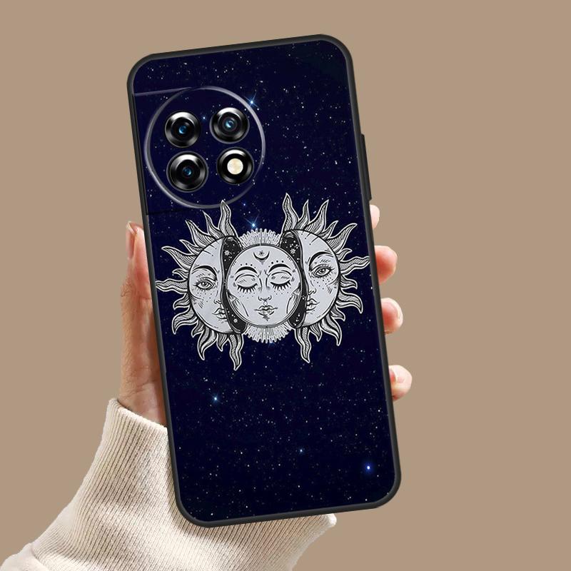 SUN AND MOON Mystic Zodiac Case For OnePlus 11 12 9 10 Pro 10R 12R 8T 10T OnePlus Nord N30 N20 N10 CE 3 2 Lite Cover