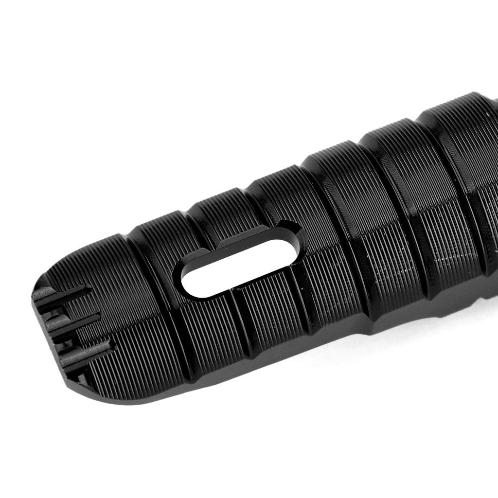 Artudatech Vordere Fußrasten für Kawasaki Z300 Z400 Z800 Z650 Z900 Z1000 NINJA 650 Motorrad Schwarz