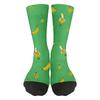 Quick Dry Sports Socks Antislip Design Medium Crew Socks For Gym Running Hiking And Daily Wear In 9 Trendy Color