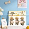Kawaii 3D Dog Belly Squeezable Stickers Self-Adhesive Relieve Stress Stickers Mobile Phone Decoration Sticker Home Decor