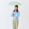 Moonbat Folding Flat Small for Commuting and School [Esta] Women's Umbrella, Mini, Garden, 31-230-10345-22, Blue,