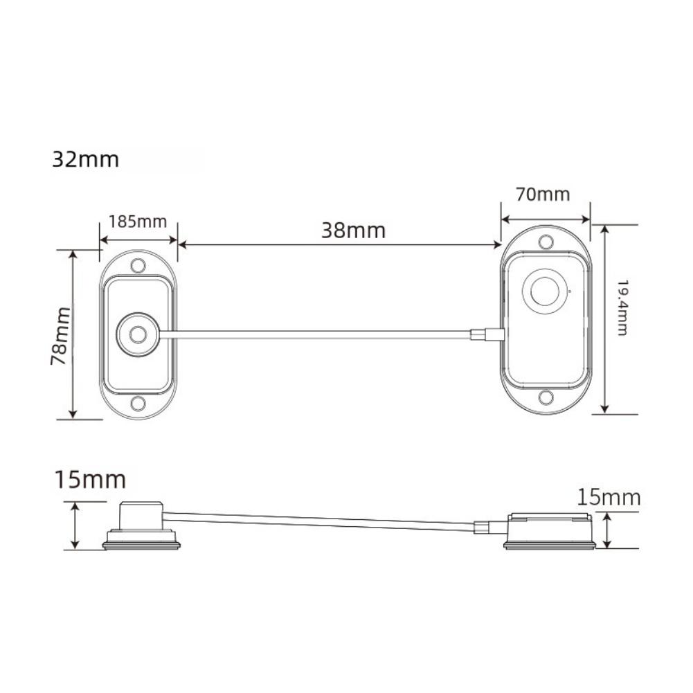 Fingerprint Lock Intelligent Limit Lock Refrigerator Lock Child Safety Smart Fingerprint Cabinet Drawer Lock Window Limit Lock