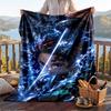 Warme Flanelldecke, Demon Slayer Leichte Gemütliche Decke für Bett Sofa Und Täglichen Gebrauch