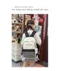 New Color Block Backpack for High School & College Women - Campus, Mori Style