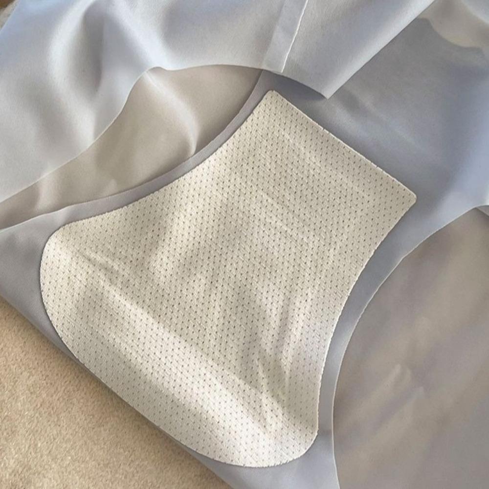 5Pcs Ultra-thin Ice Silk Briefs Cartoon Underwear Women Soft Bear Seamless Panties Girl