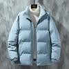 Men Thickened Warm Winter Casual Cotton Padded Stand Collar Jacket