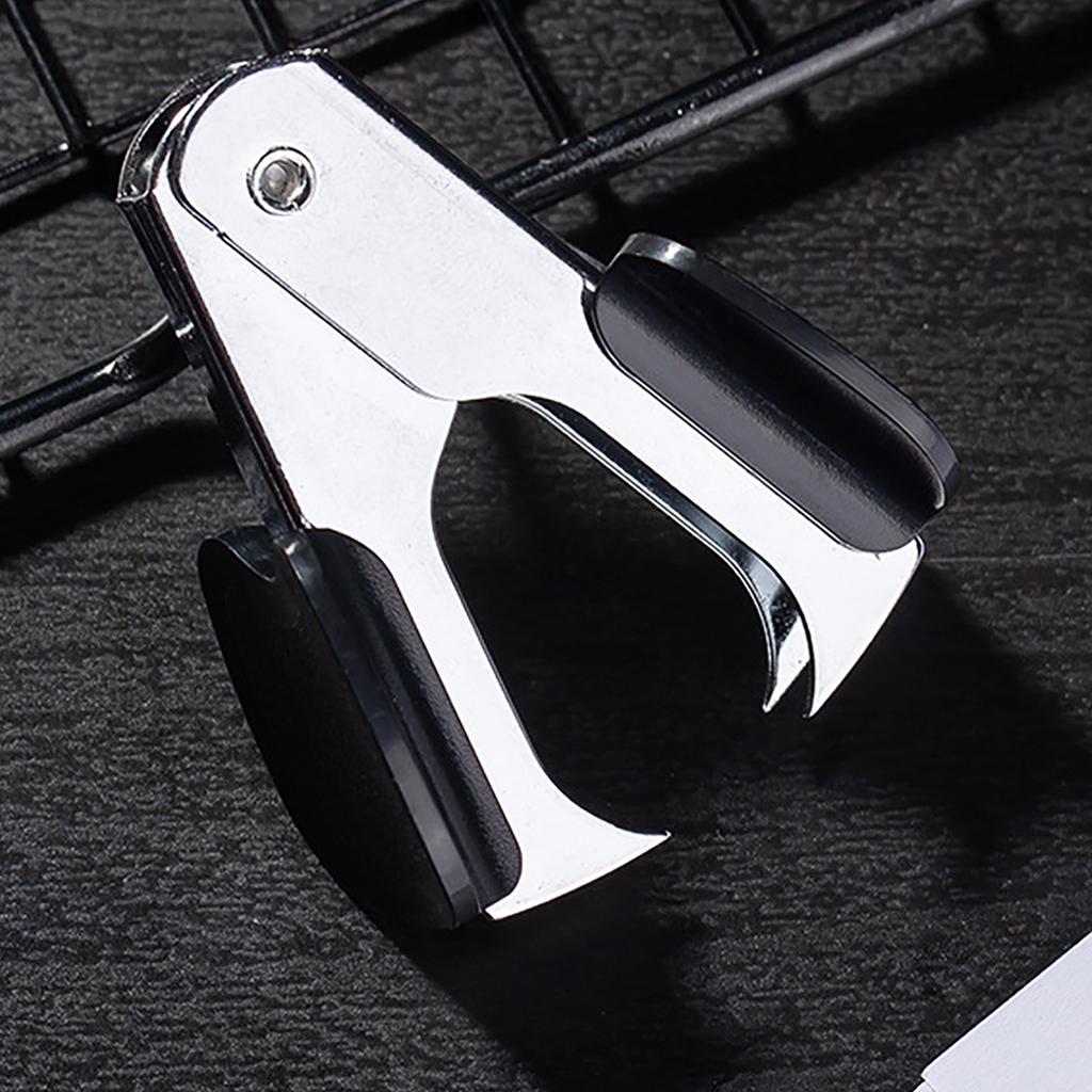 Staple Remover Portable Easy to Use Practical Effective Pinch Jaw   Staple Puller Removal Tool for Home School