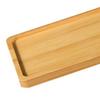 Wooden Coaster for Drinks Natural Rectangular Retro Insulated Coaster Cup Mat for Tabletop