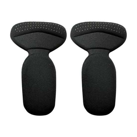 

Shoes Heel Pads Anti-Slip Heel Liner Protectors Cushion Too Big Loose Shoes Heel Inserts Filler Women Men Blister Prevention чорний