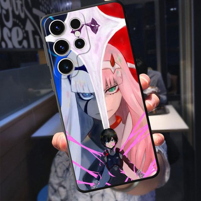 Hülle für Samsung Galaxy S22 Plus S21 S10e S23 Ultra 5g S20 Fe S10 S9 S8 Süße Anime Zero Two Darling In The Franxx Cover