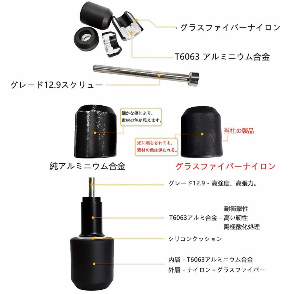 Yoothi Compatible Engine Guard Crash Bar for Kawasaki Frame Impact and Fall Prevention Pads for Z900/Z900RS (2017-2021) - High-Waist Guard,