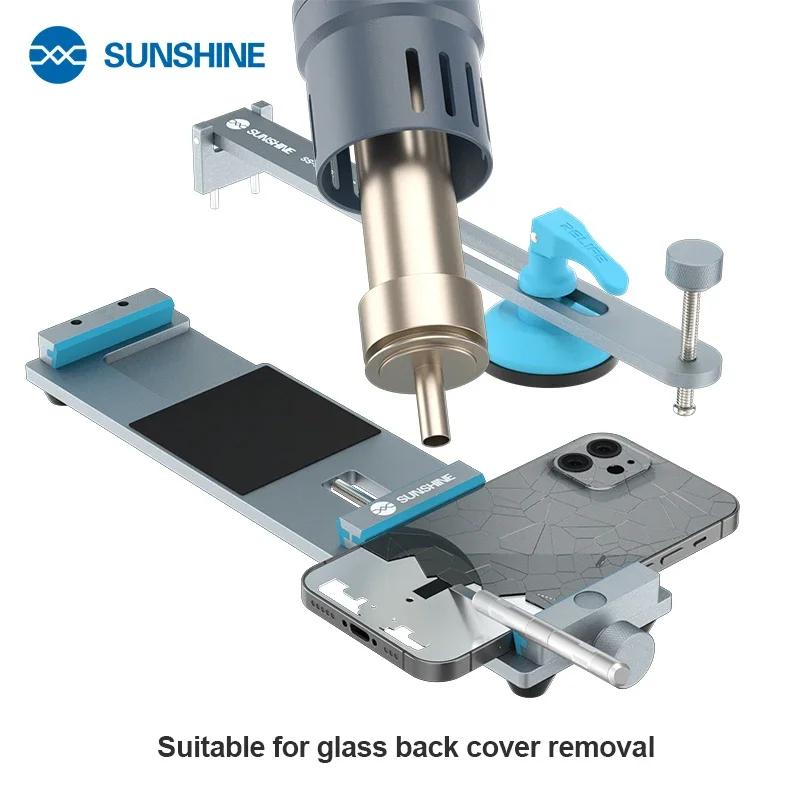 SUNSHINE SS-601G Plus Mobile Phones Heating-Free Screen Removal Fixture for iPhone Android LCD Screen Opening Clamp Repair tool
