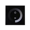 Single Color Touch Panel Dimmer Wall   Controller LED Light Strip   12V-24V  Black