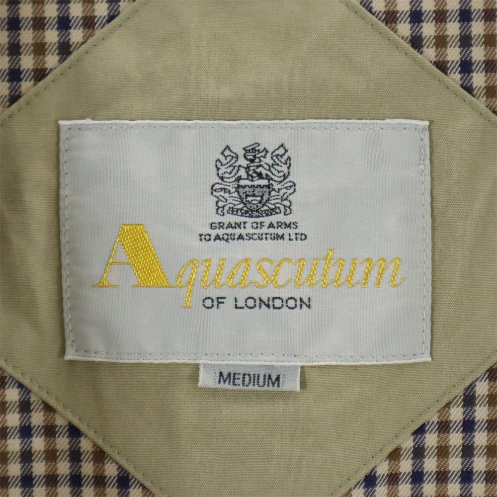 Aquascutum 90s Made In Japan Old Swing Top M Beige Men's Used