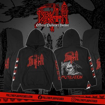 Death Mutilation Hoodie Pullover Men Women Oversized American Death Metal Band Sweatshirt Streetwear Y2k Fleece Female Male Clothing