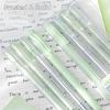 4Pcs Plastic Retractable Gel Pen 0.5MM Fine Point Gel Inks Pen Quick Dry Black Inks for Daily Journaling Note Taking