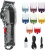 Clippers for Men, Cordless Barber Kit for Hair Cutting & Grooming, Hair Clippers Set for Barber Haircut