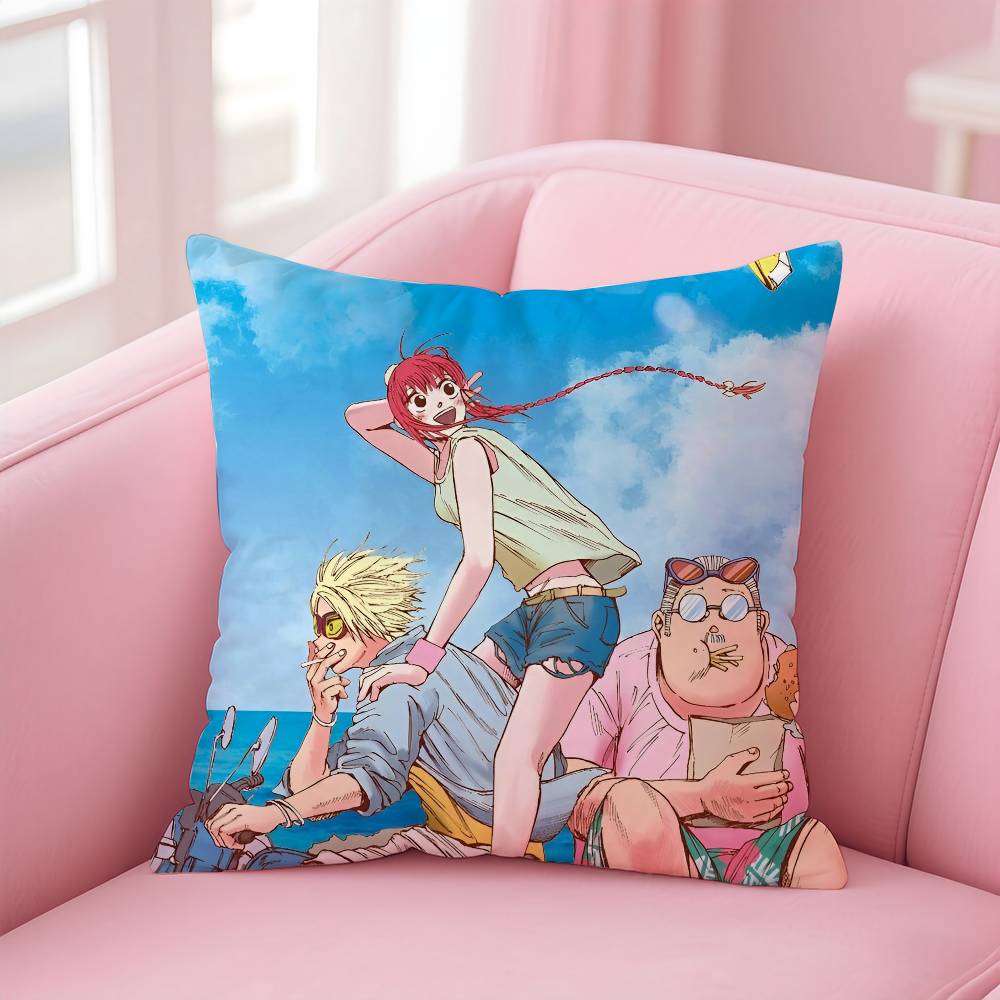 Classic Anime S-Sakamoto Days Pillow Case Anti-Dustmite Pillowcase Invisible Zipper Silky Short Plush Sofa Cushion Cover