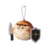 Cartoon Shiba Inu Dog Abstract Toy PP Cotton Shield Dog Plush Keychain  Birthday Gift