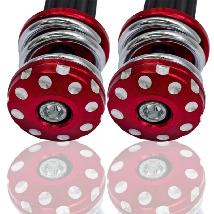 Innovative Spring Design Motorcycle Handlebar End Weights Inserts Suitable For Improved Stability And Reduced Vibration