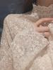 2025 Frühling & Herbst Damenmode Spitze Bluse - Langarm Gaze Mesh Top