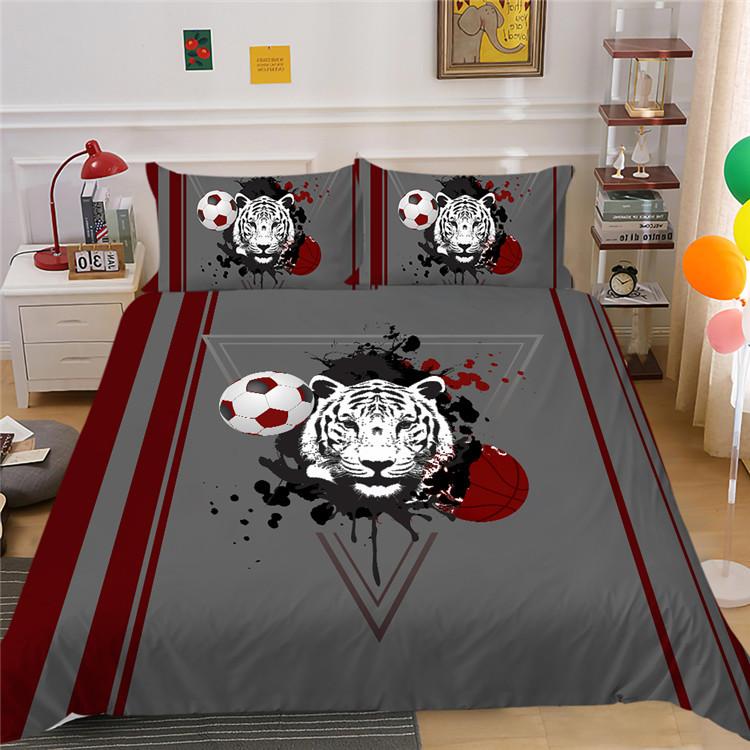Shopify Polyester Bedding Two Three Piece Digital Printing Ball Series