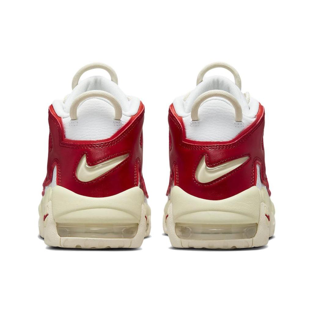 Nike  Air More Uptempo White Red Sail Women Sneakers University-Red FN3497-100