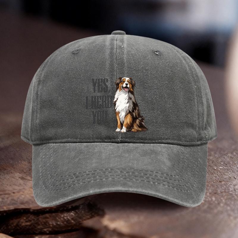 cmYES I HERD YOU Printed Adjustable Cowboy Hat Unisex Outdoor Sports Style an Ideal Gift for Weddings Parties and Bir