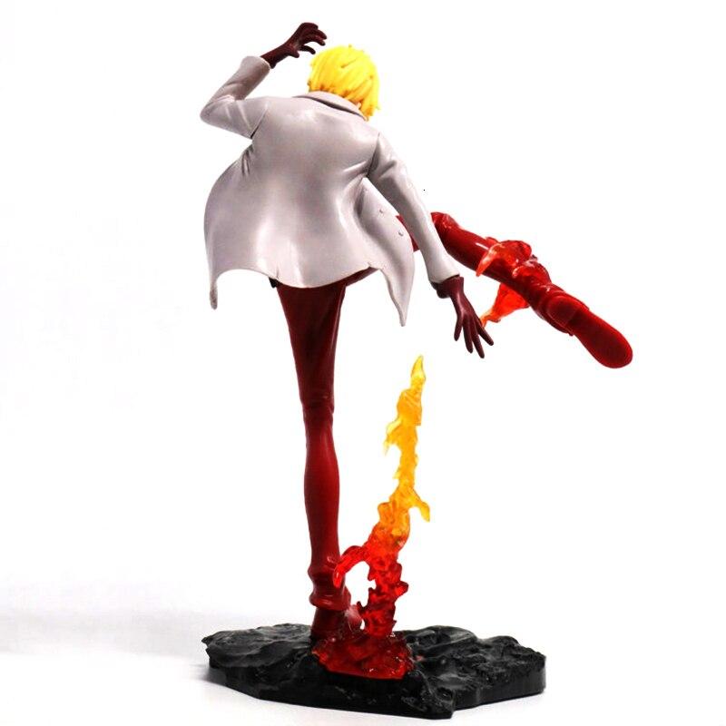 Exquisite Quality One Piece 20th Vinsmoke Sanji Battle Ver Pvc 18cm Anime Model Action Figure Collection Toy Desktop Decoration