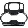 Korlot Carbon Fiber Center Console Cup Holder Knob Button Panel Cover Trim for GMC Terrain 2018-2024