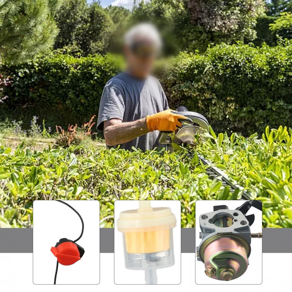 Motorkarburator för Ruixing 127 Bränslefilterpackningar Generator