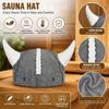 Unisex Sauna Hat Wool Felt Material Russian Banya Cap Gifts Steam Bath Headwear  Festival Events