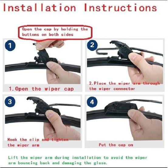 Windshield Wiper Blades For Suzuki Vitara MK4 2015 -  OEM Quality