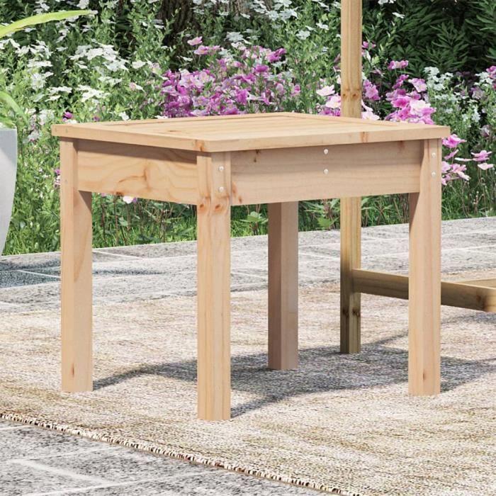 VidaXL Garden Bench 50x44x45 Cm Solid Pine Wood 823990