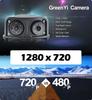 GreenYi AHD 1280x720P IR Night Vision Camera rezistentă la apă Oglindă din stânga dreapta Cameră pentru camion autobuz RV mașină