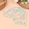 1.2M Crossbody Long Colorful  Beaded Mobile Phone Hanging Chain Mobile Phone Case Lanyard Travel Climbing Rope For Phone
